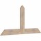 Ekena Millwork Portland Smooth Timber Gable Bracket, Douglas Fir, 60"W x 30"H x 1 1/2"D x 5 1/2"F, 12/12 Pitch GBW060X30X0206POR00SDF - alternate 4